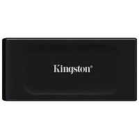Kingston XS1000 1TB USB 3.2 External Hard Drive (XS1000) - Black