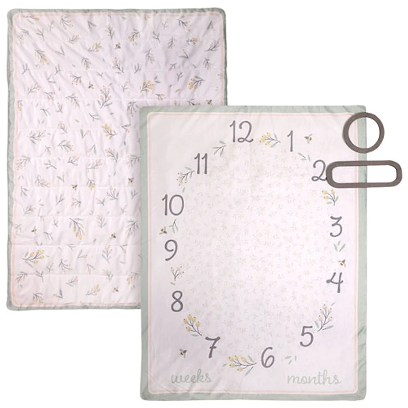 Nemcor 5-Piece Nursery Crib Bedding Bundle - Nature