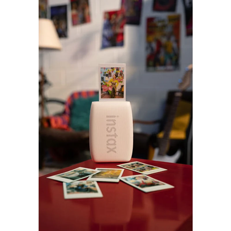Imprimante Instax Mini Link 3 de Fujifilm pour téléphone intelligent - Rose poudre