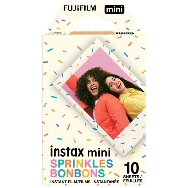 Film instantané Instax Mini de Fujifilm - 10 feuilles - Bonbons