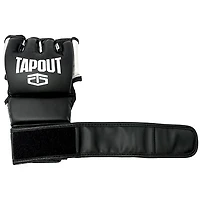 Gants d'arts martiaux mixtes de 12 oz de Tapout - Noir