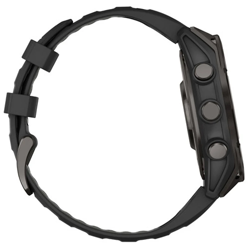 Garmin fēnix 8 47mm Sapphire AMOLED Bluetooth Multisport Smartwatch - Black/Carbon Grey