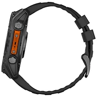 Montre intelligente multisport Bluetooth AMOLED fēnix 8 de 51 mm de Garmin - Noir/Gris ardoise