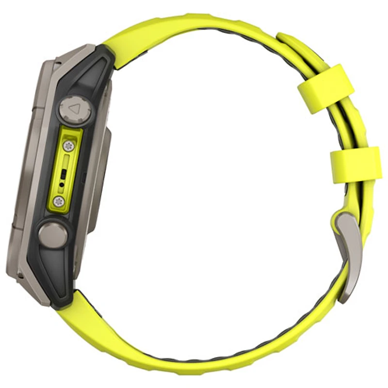 Montre intelligente multisport Bluetooth solaire en verre saphir fēnix 8 de mm de Garmin