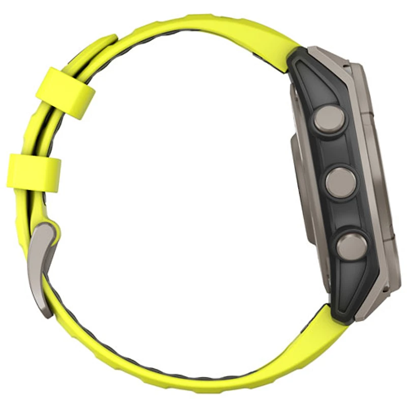 Montre intelligente multisport Bluetooth solaire en verre saphir fēnix 8 de mm de Garmin