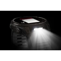 Garmin fēnix 8 51mm Sapphire Solar Bluetooth Multisport Smartwatch - Black/Carbon Grey