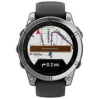 Montre intelligente multisport Bluetooth AMOLED 47 mm fēnix E de Garmin