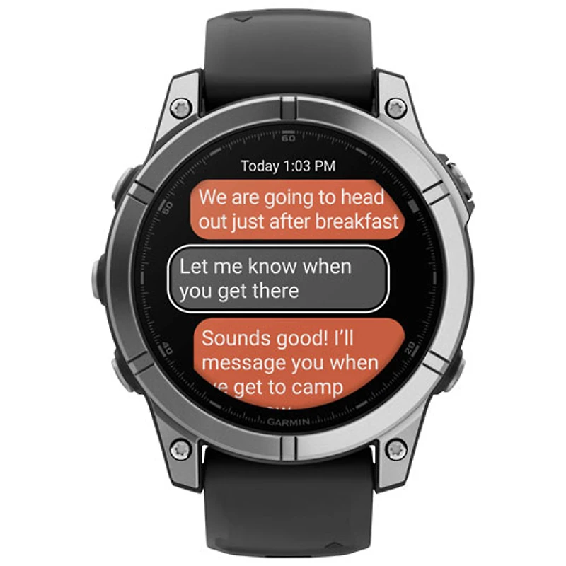 Montre intelligente multisport Bluetooth AMOLED 47 mm fēnix E de Garmin