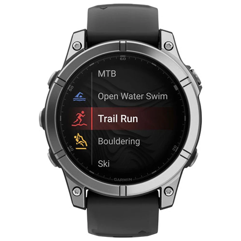 Montre intelligente multisport Bluetooth AMOLED 47 mm fēnix E de Garmin