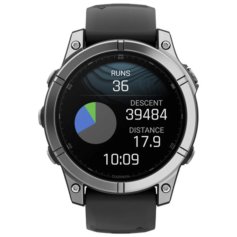 Montre intelligente multisport Bluetooth AMOLED 47 mm fēnix E de Garmin