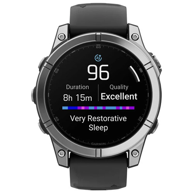 Montre intelligente multisport Bluetooth AMOLED 47 mm fēnix E de Garmin