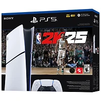 Console PlayStation 5 mince édition numérique - Ensemble NBA 2K25