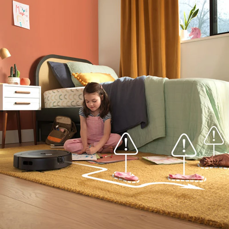 Aspirateur robot Roomba Combo 10 Max et station d'accueil AutoWash d'iRobot - Noir