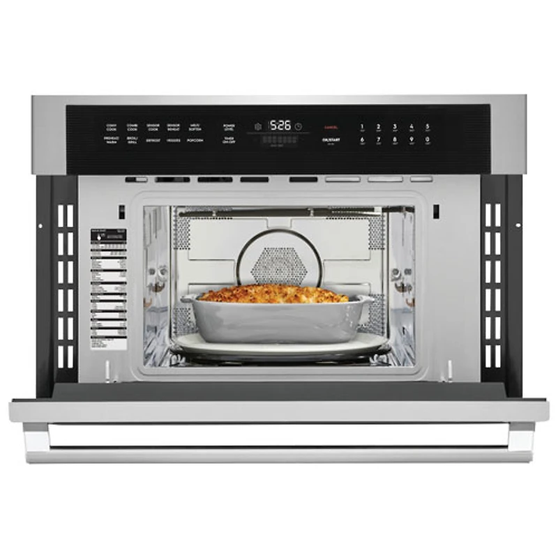 Four à micro-ondes encastrable d'Electrolux - 1,6 pi³ - Acier inoxydable