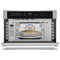 Four à micro-ondes encastrable d'Electrolux - 1,6 pi³ - Acier inoxydable