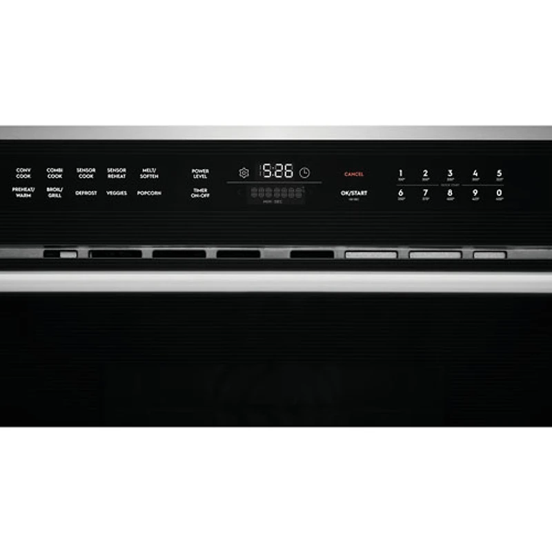 Four à micro-ondes encastrable d'Electrolux - 1,6 pi³ - Acier inoxydable