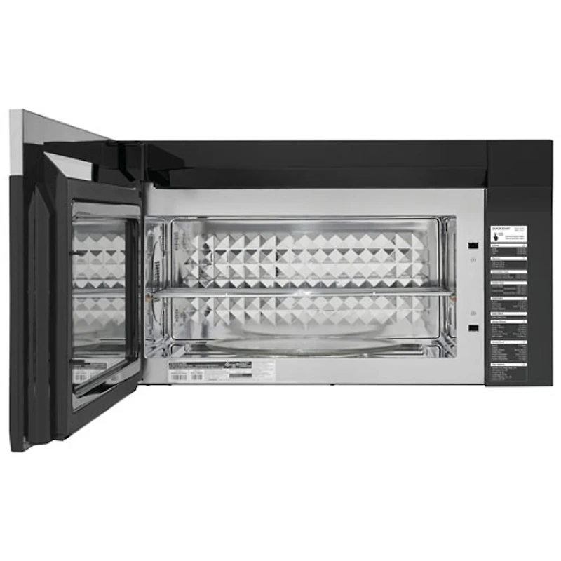 Micro-ondes à hotte intégrée d'Electrolux - 1,9 pi³ - Acier inoxydable