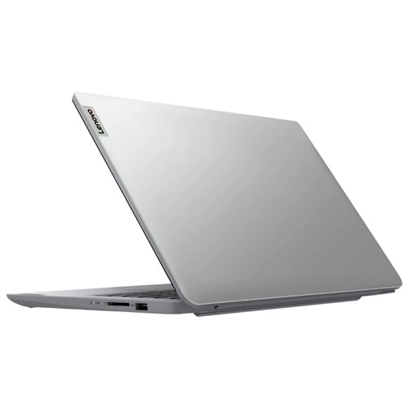 Portable de 14 po IdeaPad 1i de Lenovo - Gris nuage (Celeron N4500 d'Intel/RAM 4 Go/SSD 128 Go/Windows 11)