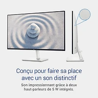 Moniteur DEL IPS HD intégrale GTG 8 ms 100 Hz 27 po de Dell (S2725H) - Argenté