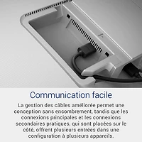 Moniteur DEL IPS HD intégrale GTG 8 ms 100 Hz 27 po de Dell (S2725H) - Argenté