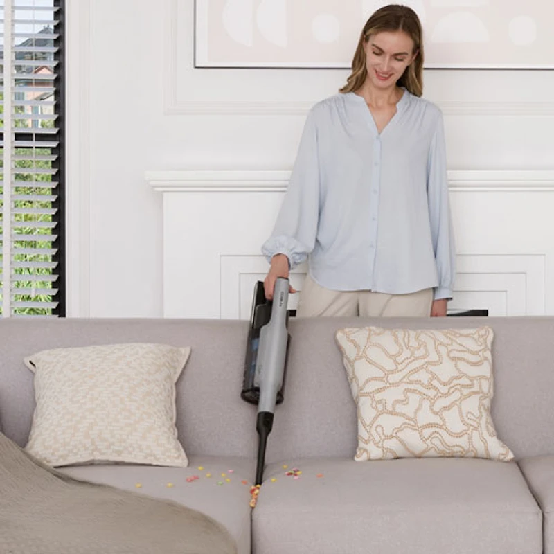 Tineco GO PET PRO 503 Cordless Stick Vacuum - Grey/Powder Blue