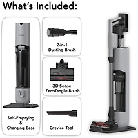 Tineco GO Station Cordless Stick Vacuum - Grey/Black