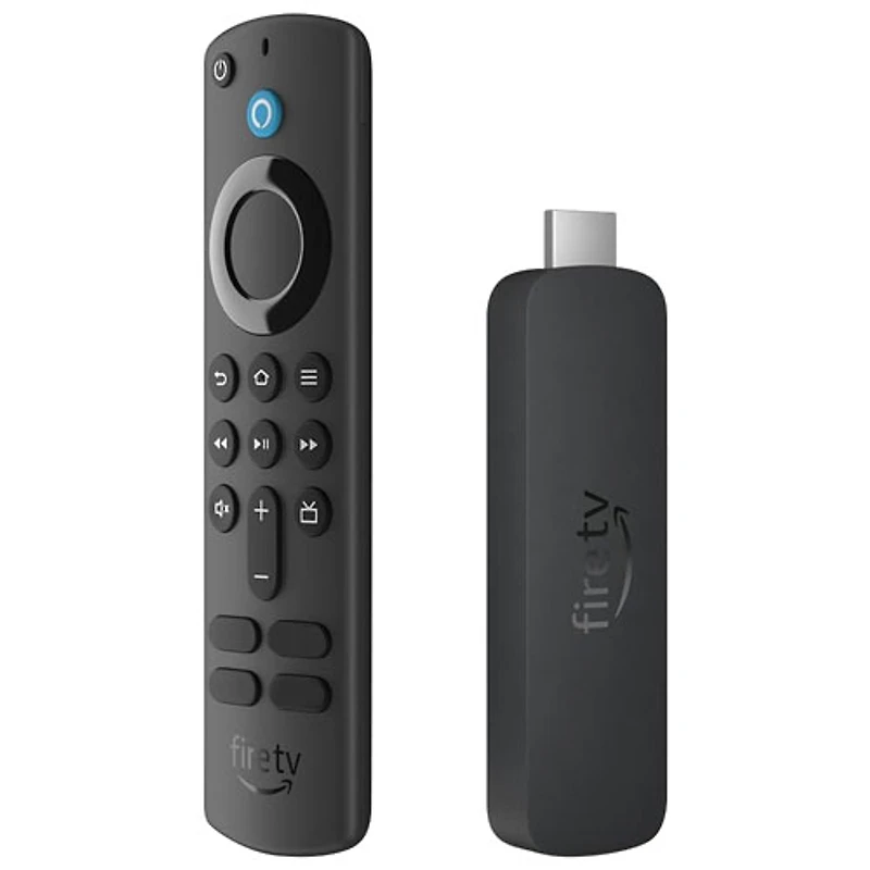 Clé de diffusion multimédia en continu Fire TV Stick 4K (2024) avec télécommande vocale Alexa Amazon