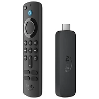 Clé de diffusion multimédia en continu Fire TV Stick 4K (2024) avec télécommande vocale Alexa Amazon