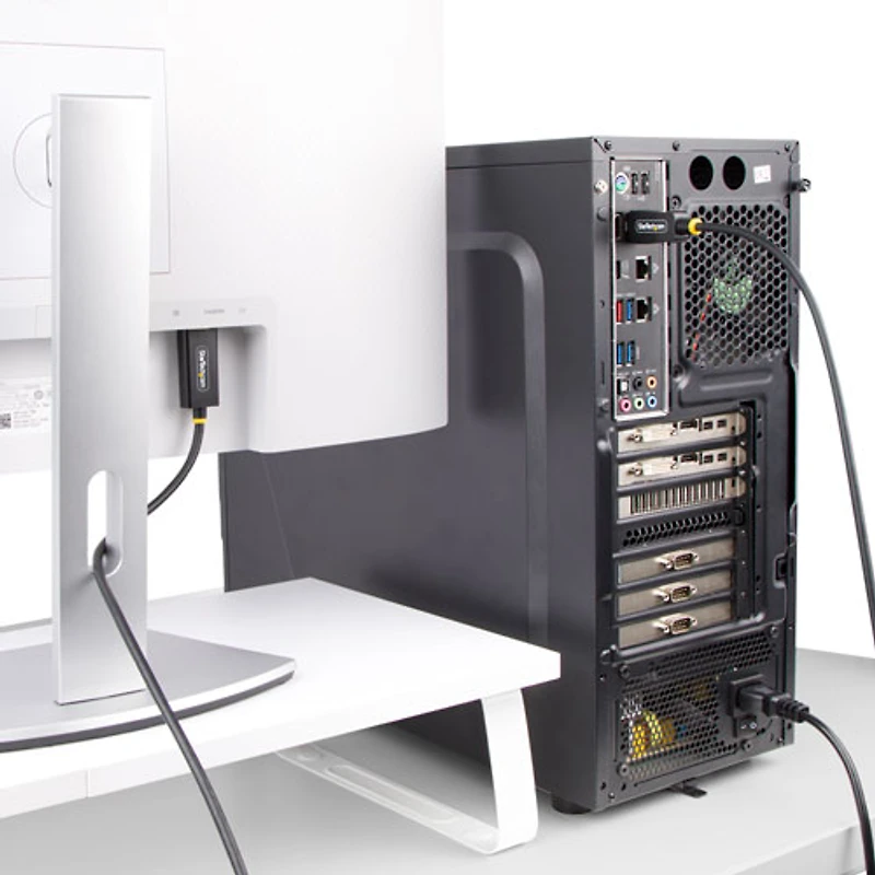 StarTech 1m (3.3 ft.) DisplayPort to HDMI Cable (3F-DP-HDMI-4K60-HDR) - Black