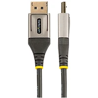 Câble certifié VESA DisplayPort 1.4 de 2 m (6,6 pi) de StarTech (DP14VMM2M) - Gris/Noir