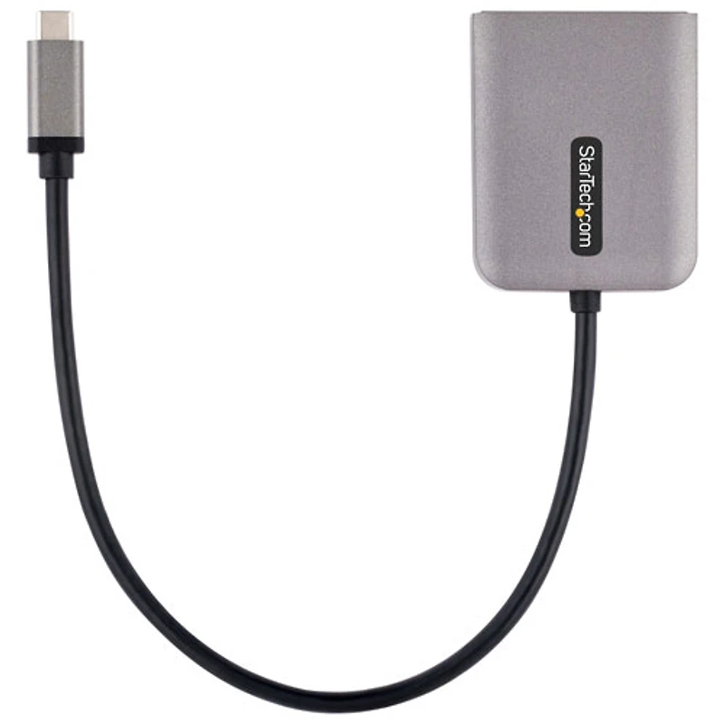 Adaptateur USB-C à deux DisplayPort 1.4 de StarTech (MST14CD122DP) - Gris cosmique