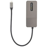 Adaptateur à 3 ports USB-C pour moniteurs multiples de StarTech (MST14CD123HD) - Gris cosmique