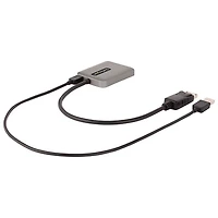 Répartiteur DisplayPort à DisplayPort 1.4 à deux moniteurs StarTech (MST14DP122DP) - Gris cosmique