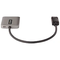Répartiteur DisplayPort à DisplayPort 1.4 à deux moniteurs StarTech (MST14DP122DP) - Gris cosmique