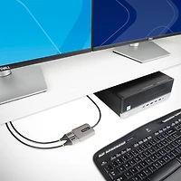Répartiteur DisplayPort à DisplayPort 1.4 à deux moniteurs StarTech (MST14DP122DP) - Gris cosmique