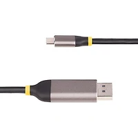 StarTech 3m (10 ft.) USB-C to DisplayPort Adapter Cable (142-USBC-DP-8K-10F) - Black/Grey