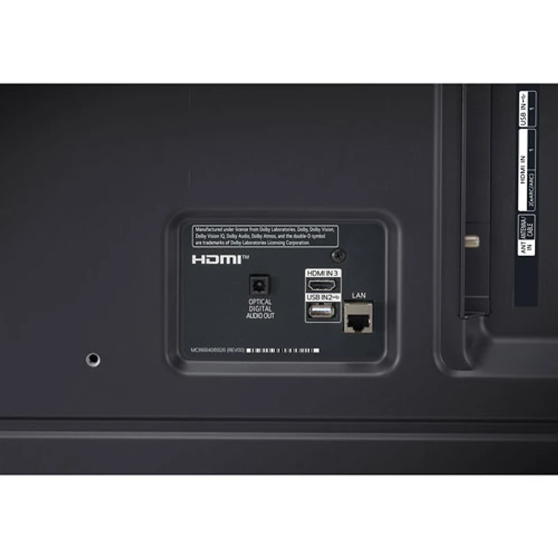 Téléviseur intelligent webOS HDR DEL UHD 4K de 55 po série UT7000 de LG (55UT7000PUA) - 2024