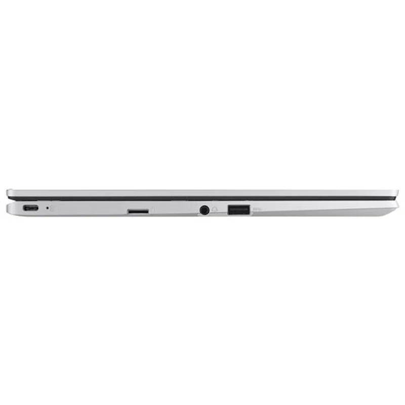 Chromebook de 14 po CX 1400 d'ASUS - Argenté transparent (Celeron N4500 d'Intel/RAM 8 Go/SSD 128 Go/ChromeOS)