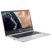 Chromebook de 14 po CX 1400 d'ASUS - Argenté transparent (Celeron N4500 d'Intel/RAM 8 Go/SSD 128 Go/ChromeOS)