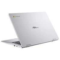 Chromebook de 14 po CX 1400 d'ASUS - Argenté transparent (Celeron N4500 d'Intel/RAM 8 Go/SSD 128 Go/ChromeOS)