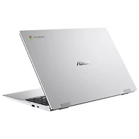 Chromebook de 15,6 po CX 1500 d'ASUS - Argenté transparent (Celeron N4500 d'Intel/RAM 8 Go/SSD 128 Go/ChromeOS)