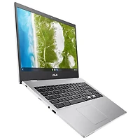 Chromebook de 15,6 po CX 1500 d'ASUS - Argenté transparent (Celeron N4500 d'Intel/RAM 8 Go/SSD 128 Go/ChromeOS)