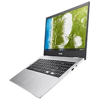 Chromebook de 15,6 po CX 1500 d'ASUS - Argenté transparent (Celeron N4500 d'Intel/RAM 8 Go/SSD 128 Go/ChromeOS)