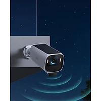 Caméra de sécurité d'extérieur sans fil Ultra HD 4K eufyCam S3 Pro avec panneau solaire d'eufy - Ensemble de 2