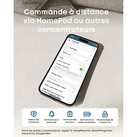Serrure intelligente Bluetooth/Wi-Fi à ouverture par empreintes digitales sans clé E31 avec clavier et clé d'eufy Security - Noir