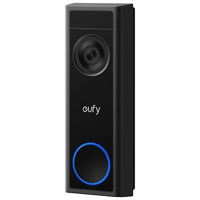 Sonnette vidéo HD intégrale 2K à fil/batterie C31 d'eufy