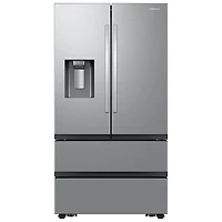Boîte ouverte - Réfrigérateur à deux portes 29,8 pi³ 36 po de Samsung (RF31CG7400SRAA) - Acier inoxydable - Endommagé