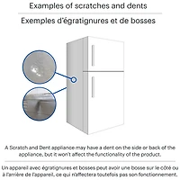 Boîte ouverte - Réfrigérateur à deux portes 29,8 pi³ 36 po de Samsung (RF31CG7400SRAA) - Acier inoxydable - Endommagé