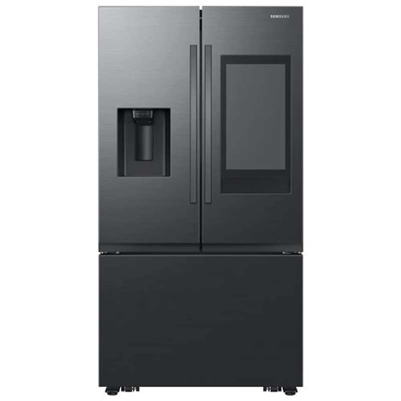 Boîte ouverte - Réfrigérateur à deux portes 30 pi³ 36 po de Samsung (RF32CG5900MTAC) - Parfait état