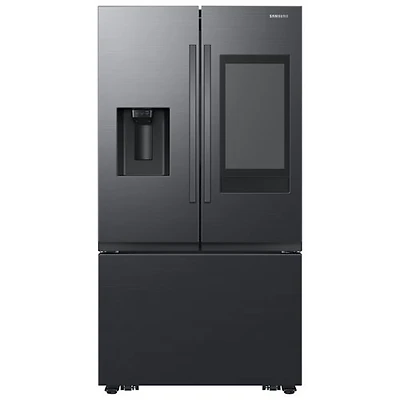 Boîte ouverte - Réfrigérateur à deux portes 30 pi³ 36 po de Samsung (RF32CG5900MTAC) - Parfait état
